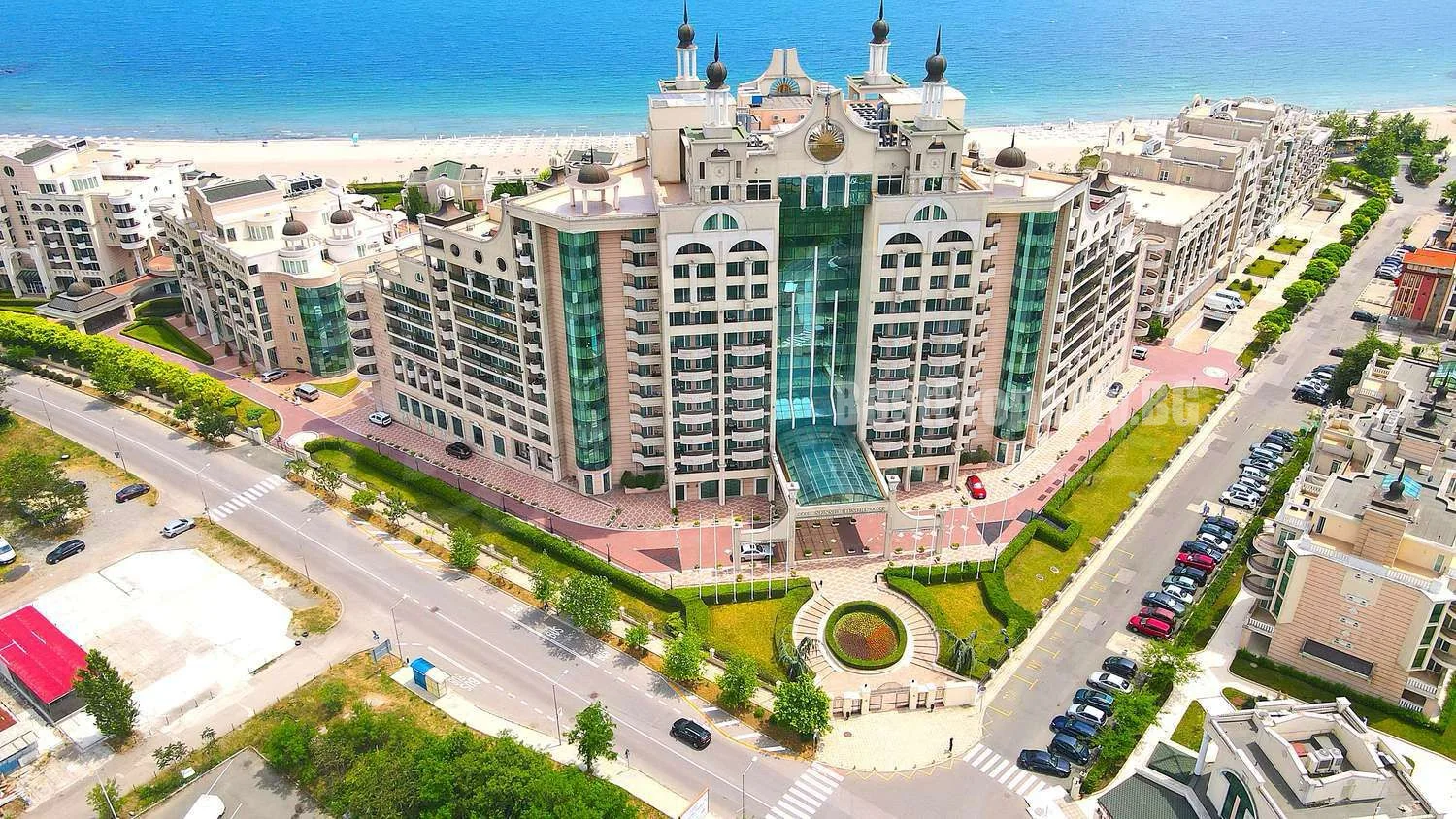 Apartament z 1 sypialnią 450 m od plaży – Sunset Resort, Pomorie, 64 m² – Pomorie