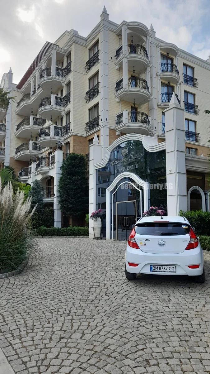 Luksusowy apartament z 2 sypialniami i widokiem na basen – Harmony Suites 11, 105,56 m² – Słoneczny Brzeg