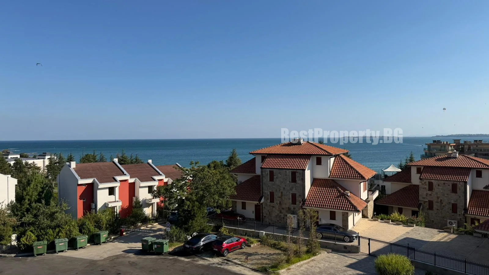 Przestronny apartament 91,23 m² z frontalnym widokiem na morze – Green Fort Suites – Święty Włas