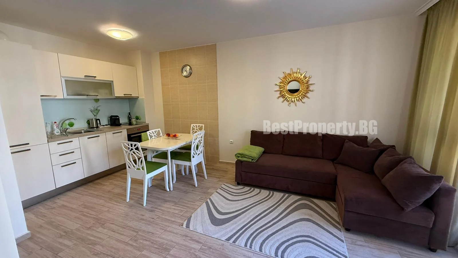Удобен апартамент от 55 м² с изглед към зелени площи - Cascadas 11 – Słoneczny Brzeg