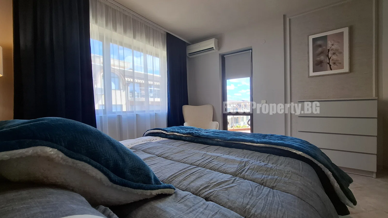Просторная квартира площадью 98 м² с 2 спальнями и большой террасой — Sun Sea Resort 2, Rawda – Равда