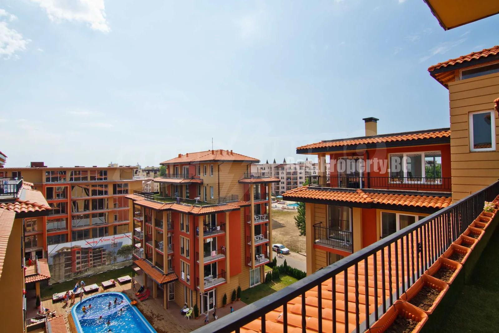Studio 37 m² na parterze z widokiem na basen – Sunny View Central, Słoneczny Brzeg – Słoneczny Brzeg