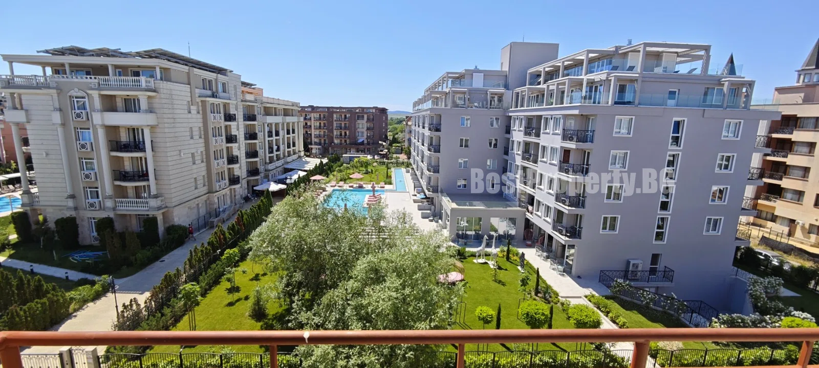 Apartament 89 m² z 2 sypialniami, 3 łazienkami i tarasem – Sunny Day 1, Słoneczny Brzeg – Słoneczny Brzeg