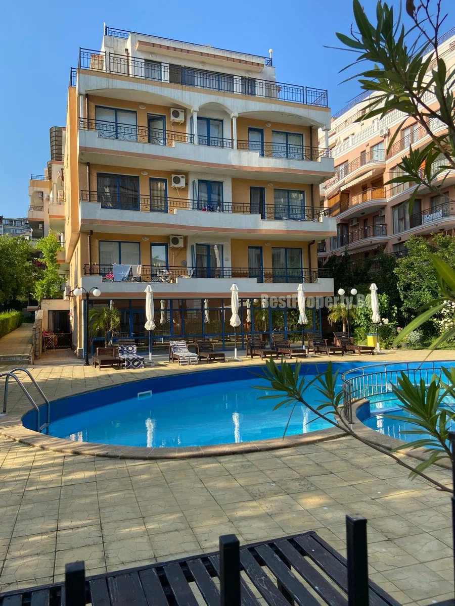 Apartament 63,48 m² z 1 sypialnią i balkonem – Casa Del Mar, Święty Włas – Święty Włas