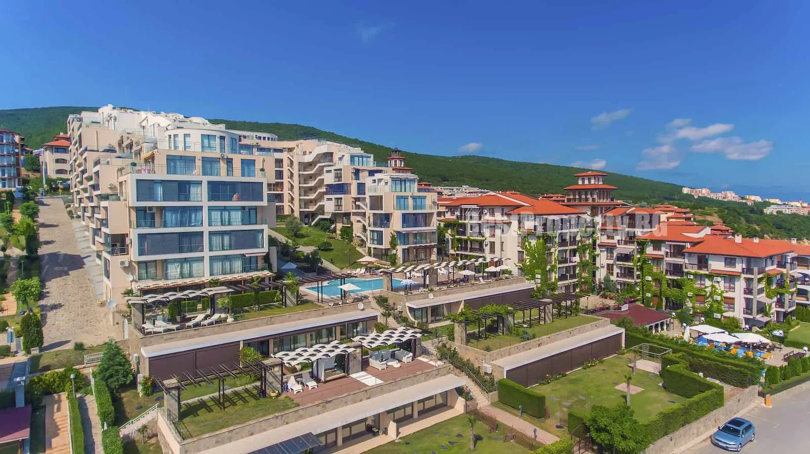 Apartament 240 m² z 4 sypialniami i widokiem na morze – Dolce Vita, Święty Włas – Święty Włas