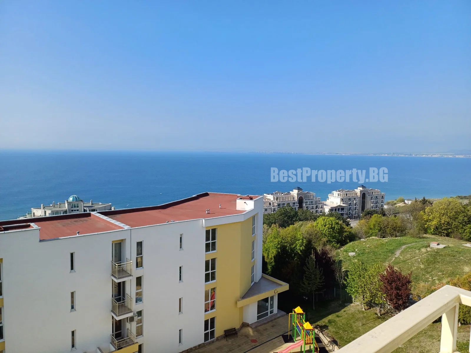 Apartament 93 m² z 2 sypialniami i widokiem na morze – Imperial Fort Club, Święty Włas – Święty Włas