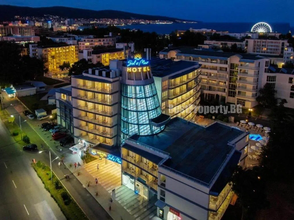 Umeblowane studio 32 m² z balkonem – Sol e Mar, Słoneczny Brzeg – Słoneczny Brzeg