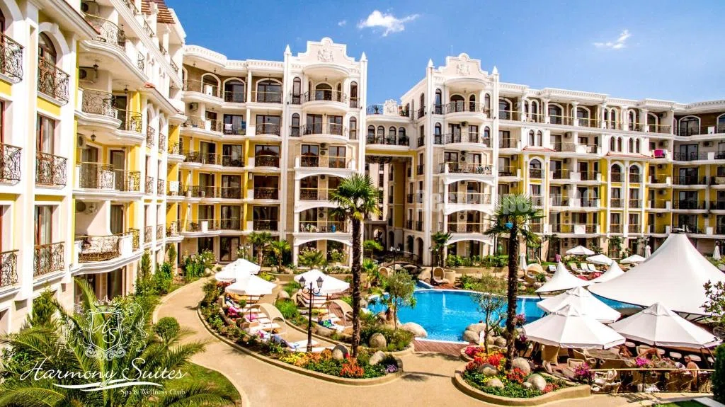 Apartament 48 m² z 1 sypialnią i balkonem – Harmony Suites Monte Carlo, Słoneczny Brzeg – Słoneczny Brzeg