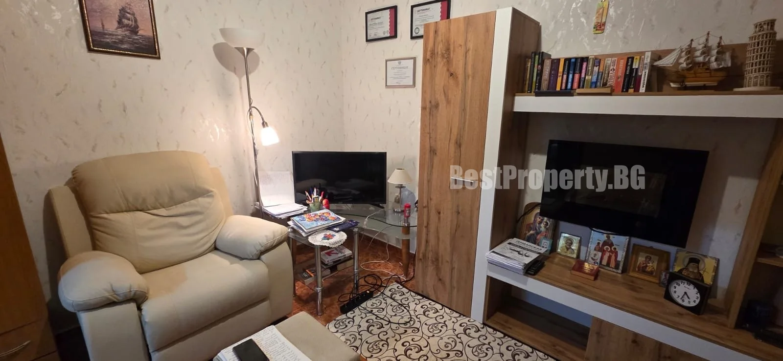 Dom Informat – przestronny apartament 120 m² na parterze, Святой Влас – Святой Влас
