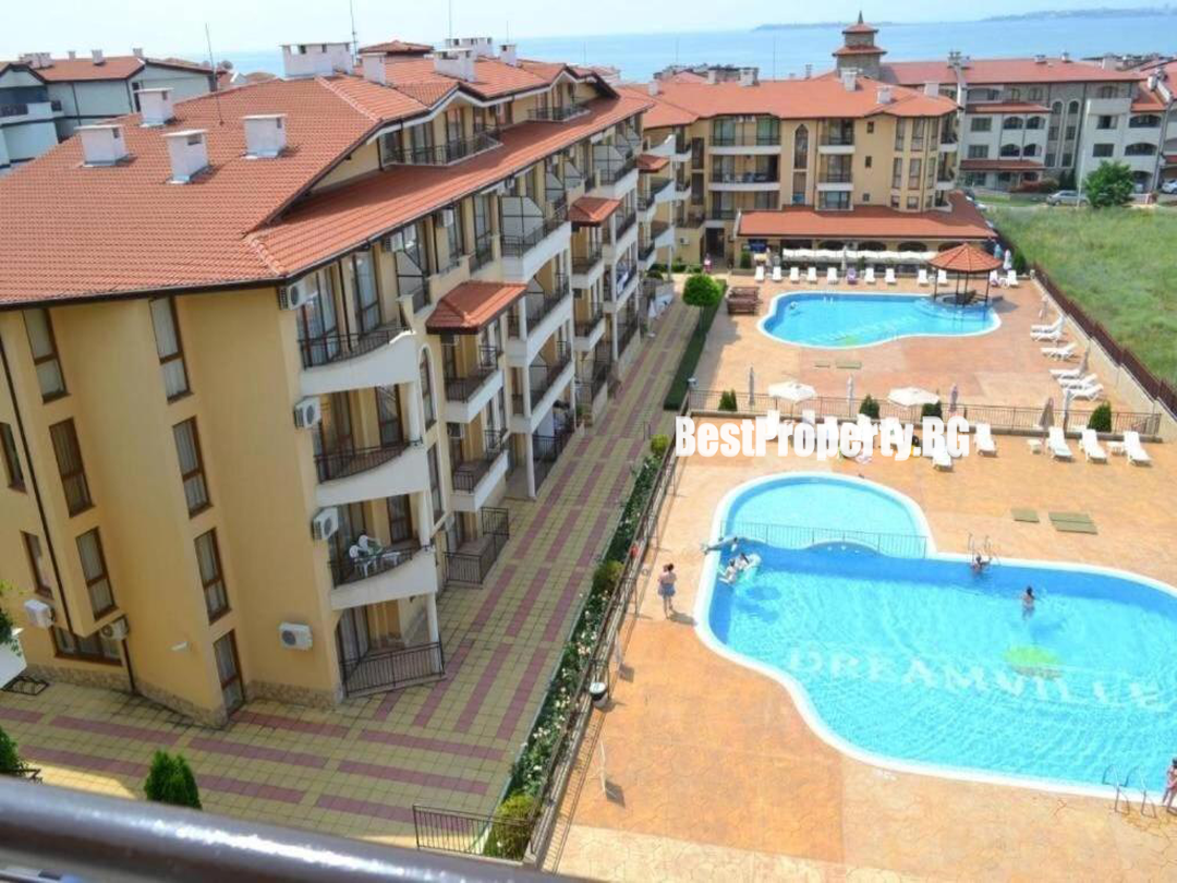 Apartament 56 m², balkon z bocznym widokiem na morze – Villa Aqua – Święty Włas