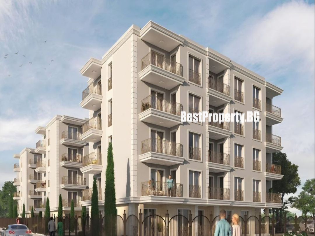 Nowe studio 38,6 m²  – La Mer Silver‑1 – Słoneczny Brzeg