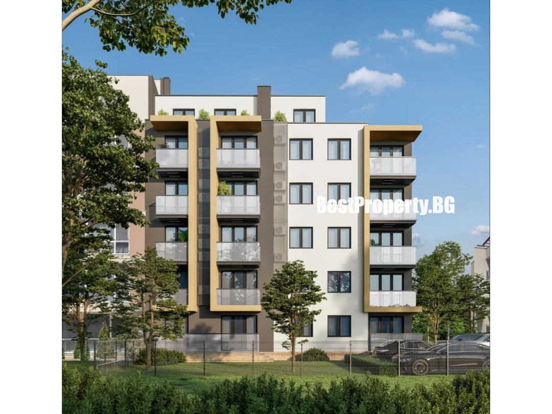 Nowoczesne studio 42 m² w nowo powstającym kompleksie – Emilia Romana City, – Słoneczny Brzeg