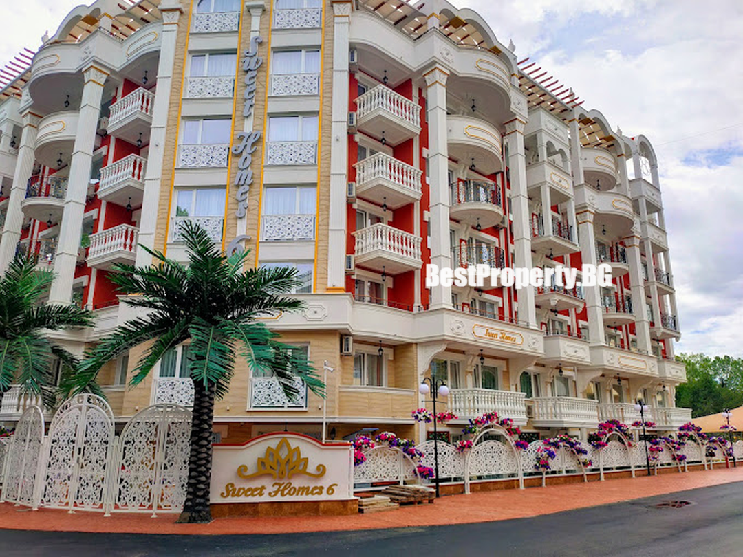 Stylowy 2‑pokojowy apartament w nowoczesnym kompleksie - Sweet Homes 6 – Słoneczny Brzeg