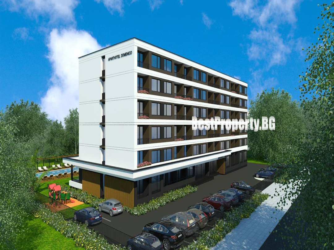 Kompaktowy apartament 50 m² na 5. piętrze – Domenico – Słoneczny Brzeg