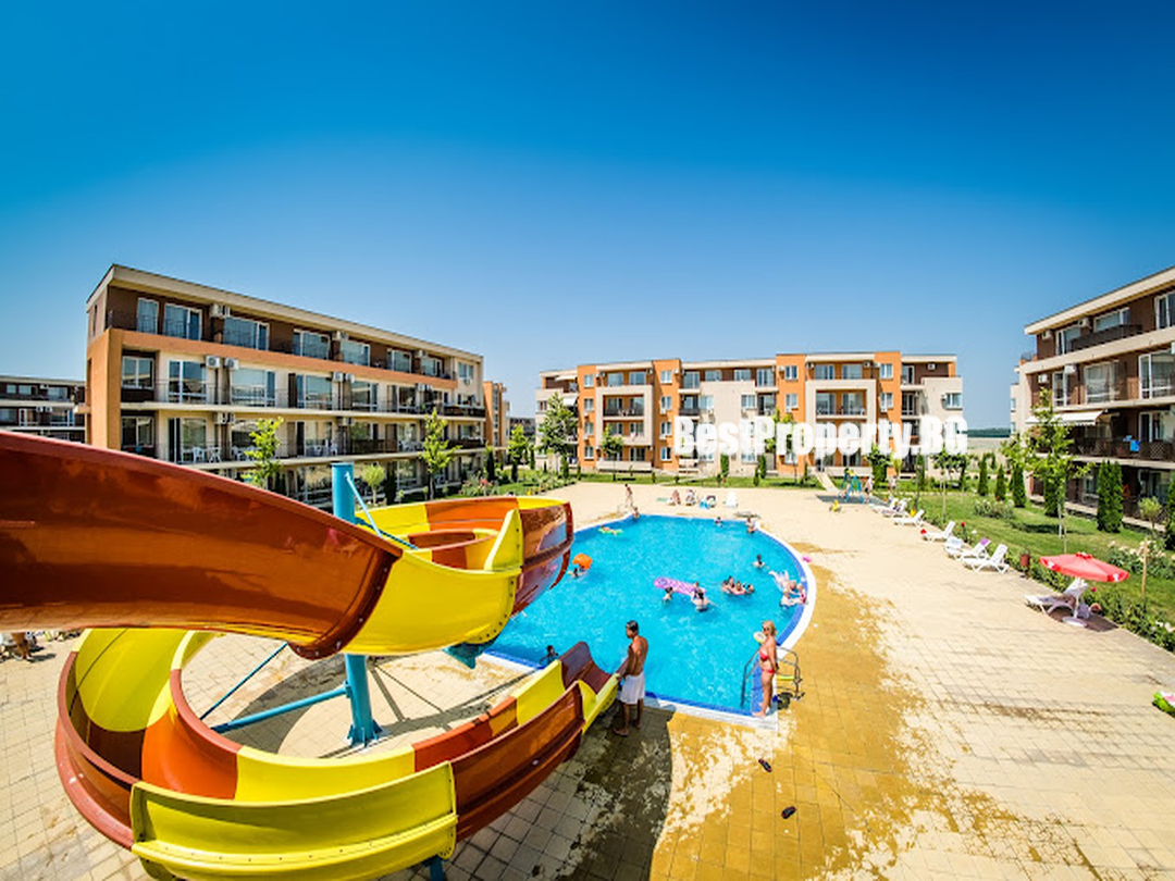 Rodzinny apartament 66 m² z widokiem na basen – Holiday Fort – Słoneczny Brzeg