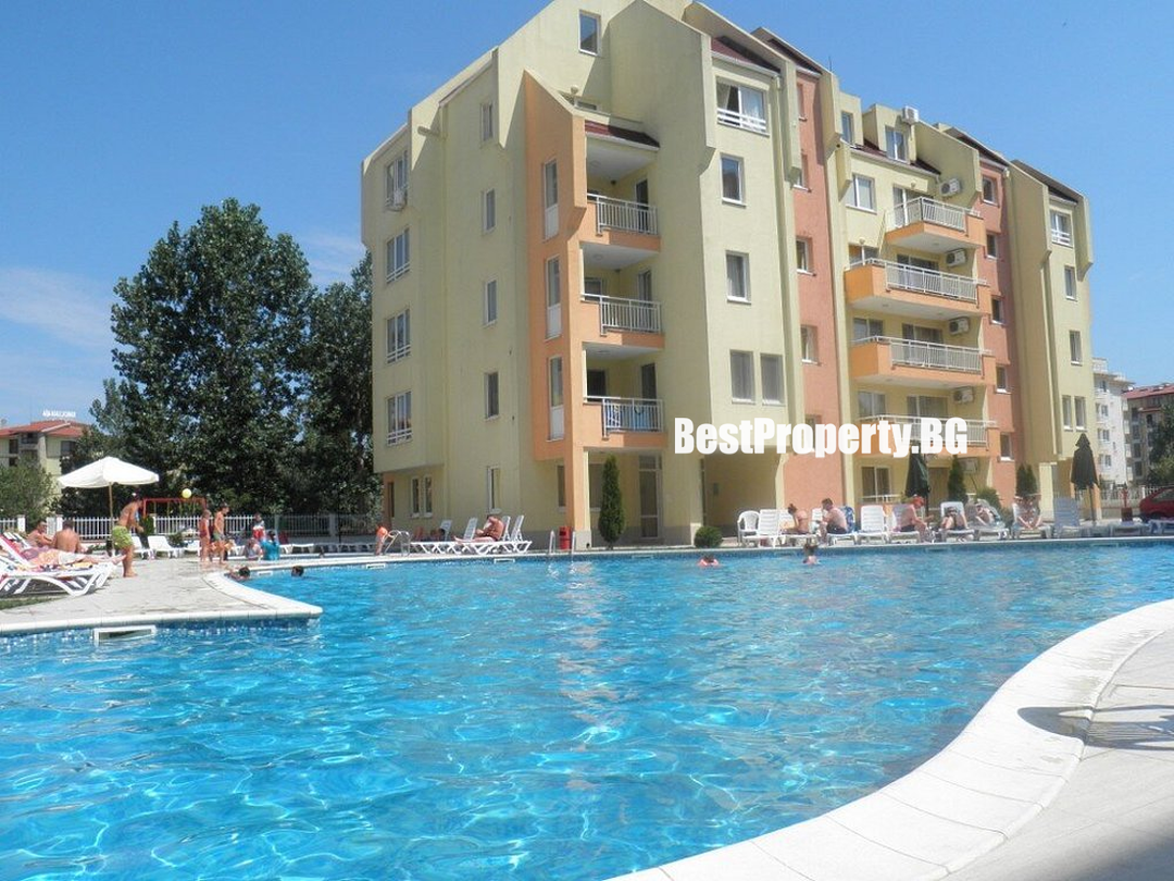 Komfortowy apartament 63 m² z balkonem na basen – Sea Dreams, – Słoneczny Brzeg