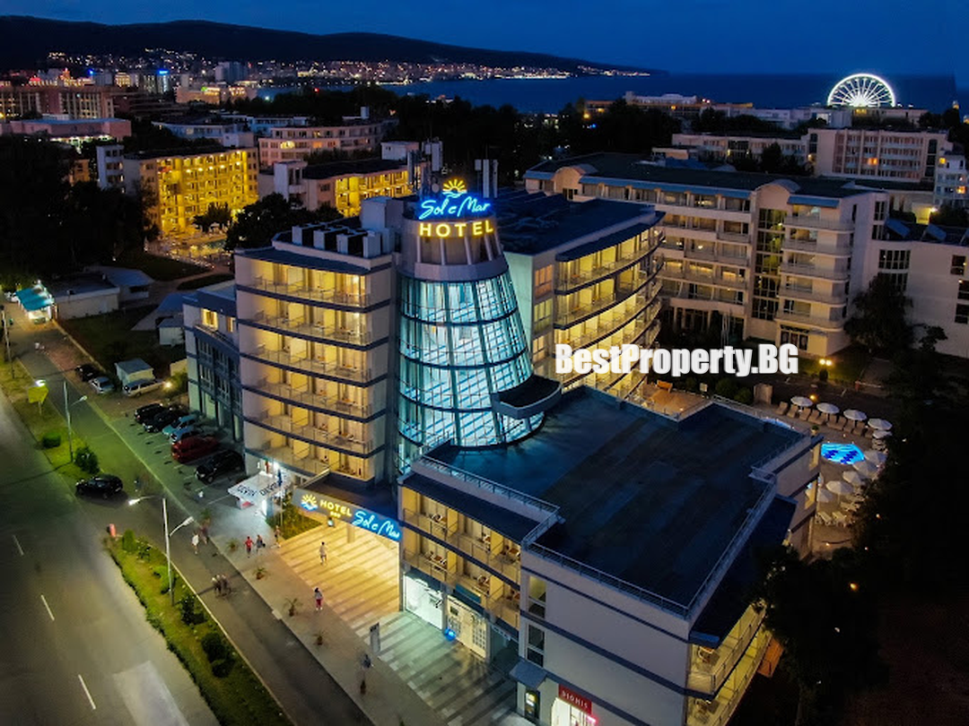 Przestronny apartament 85 m² z balkonem – Sol e Mar – Słoneczny Brzeg