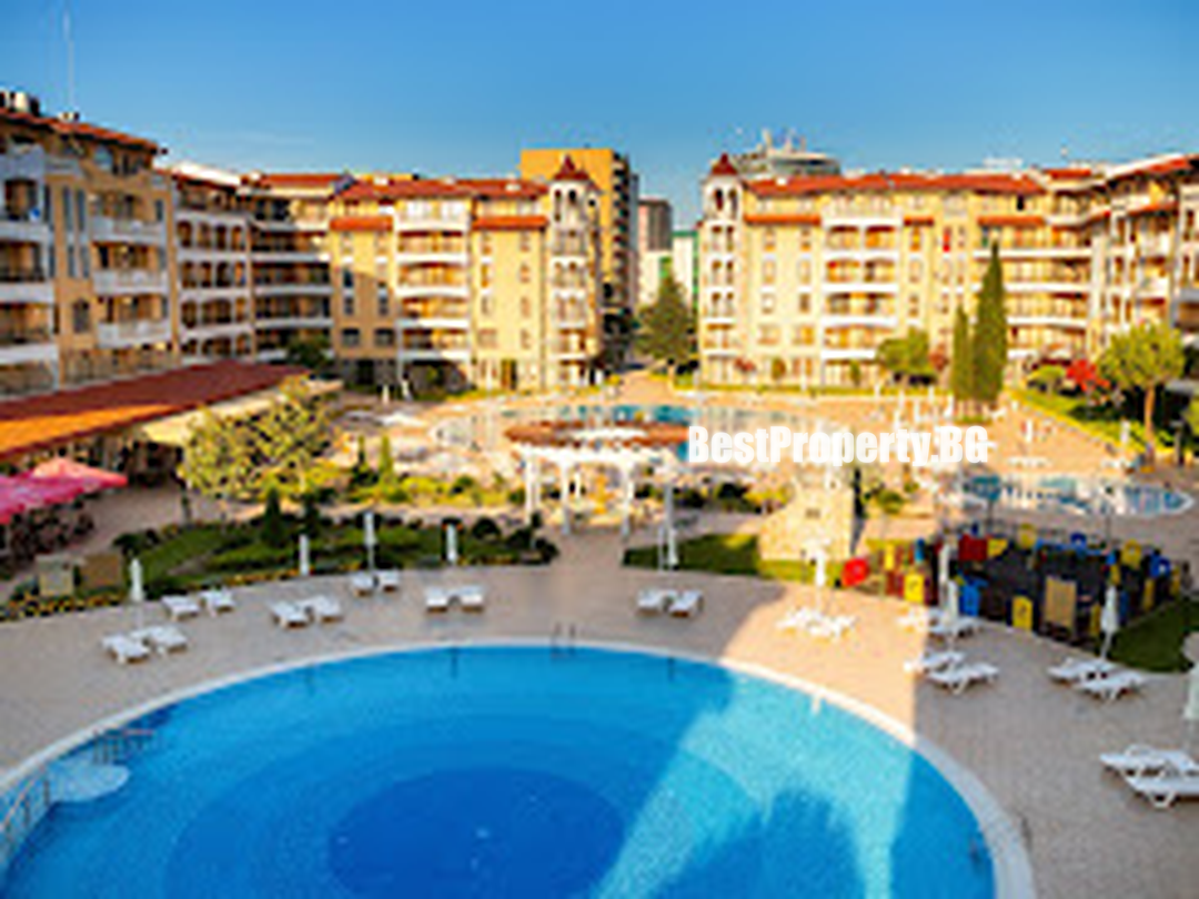 Przestronny apartament 73 m² z 2 sypialniami i balkonem – Royal Sun – Słoneczny Brzeg