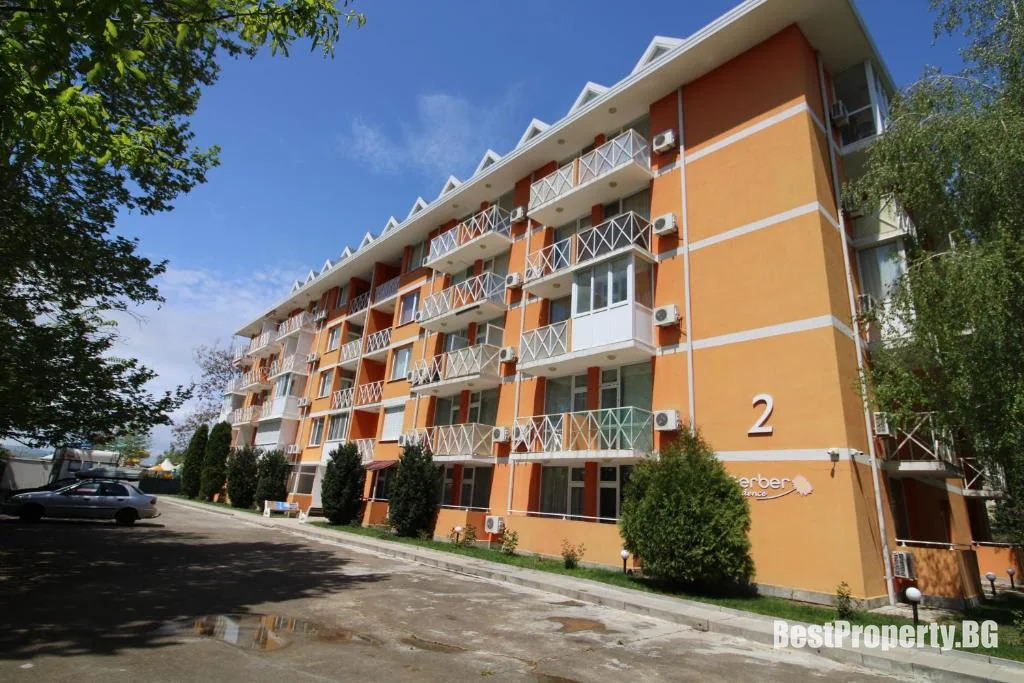 Przytulne studio 30 m² z balkonem – Gerber 2 – Słoneczny Brzeg
