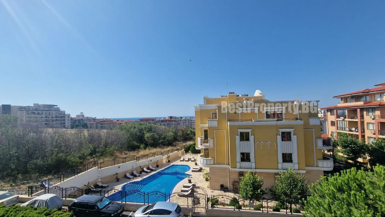 Luksusowy apartament z 2 sypialniami i widokiem na morze – Villa Florence – Święty Włas