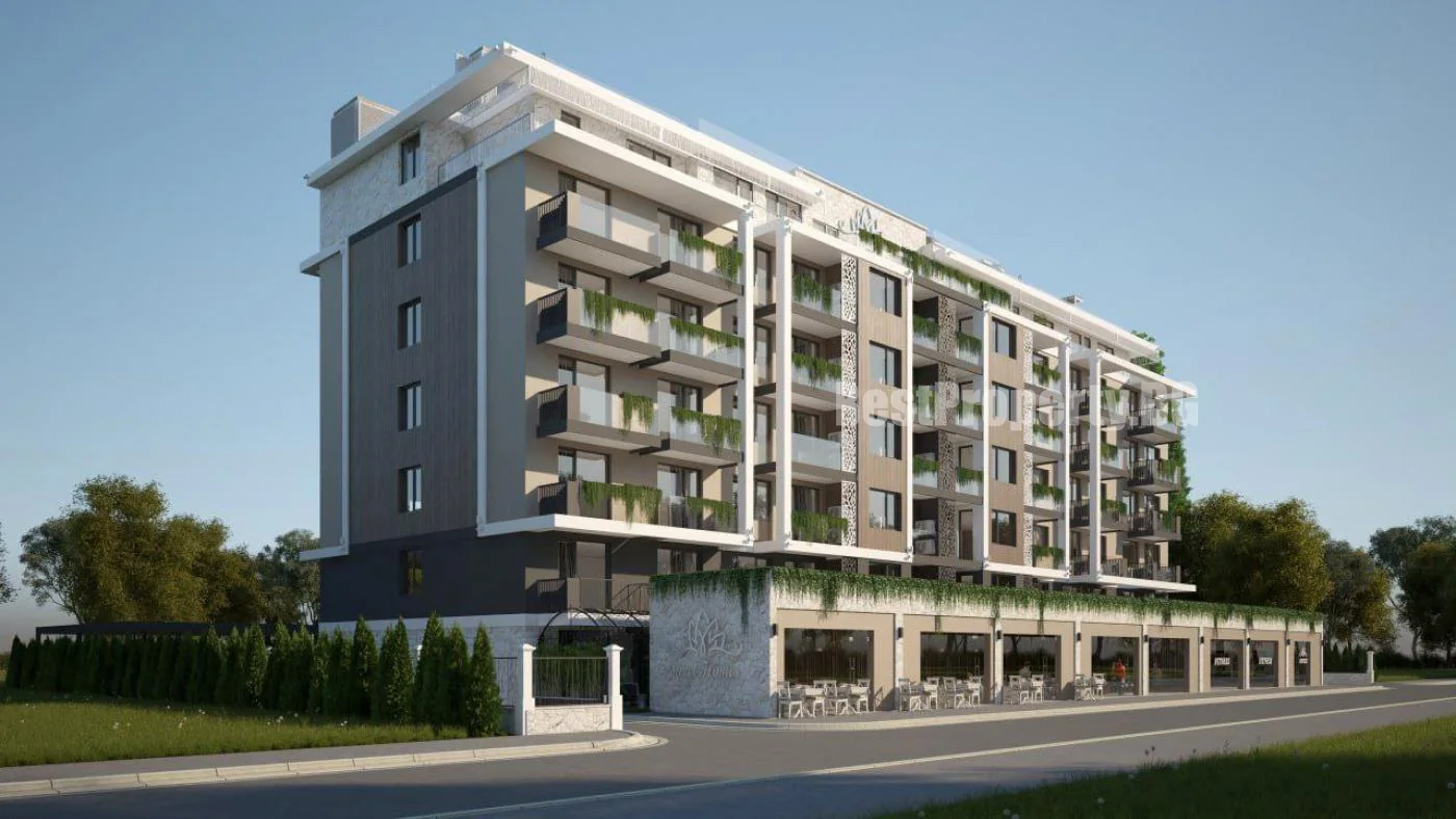 Nowy apartament z 1 sypialnią i widokiem na basen – Sweet Homes 8 – Słoneczny Brzeg
