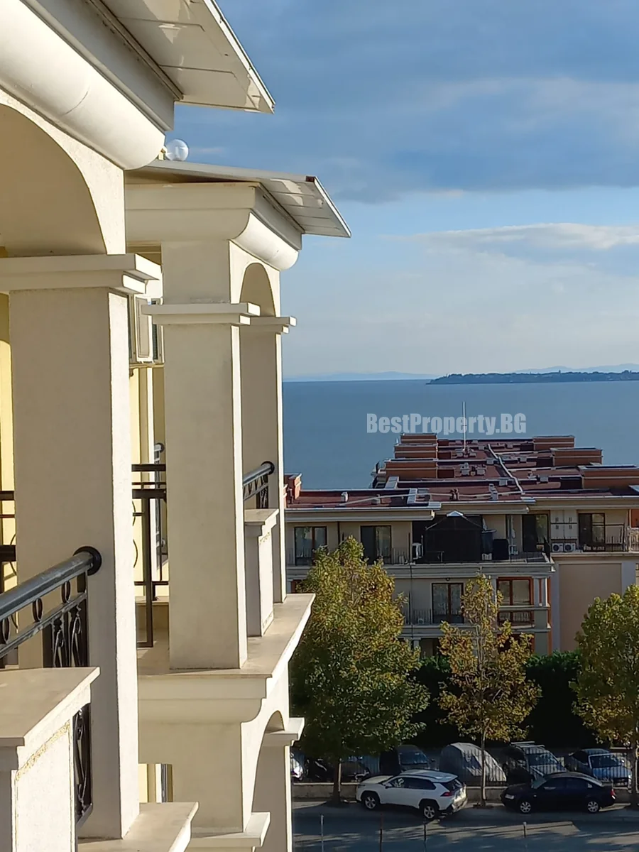 Umeblowane studio z panoramicznym widokiem na morze – Morski Bryag – Święty Włas