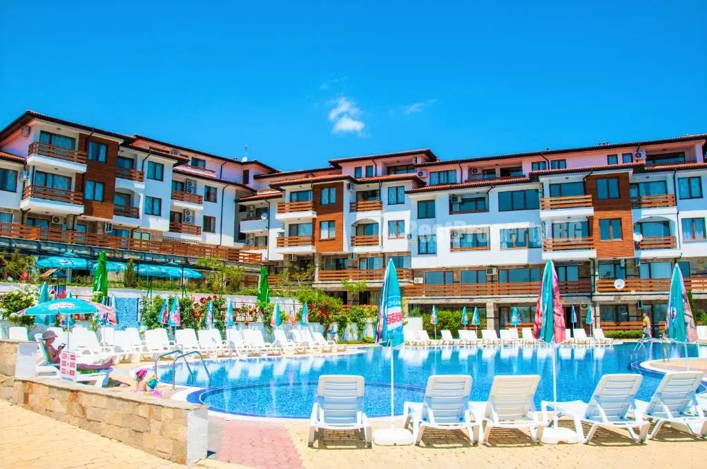 Przestronny apartament z 1 sypialnią i widokiem na basen – Gardenia Hills – Słoneczny Brzeg