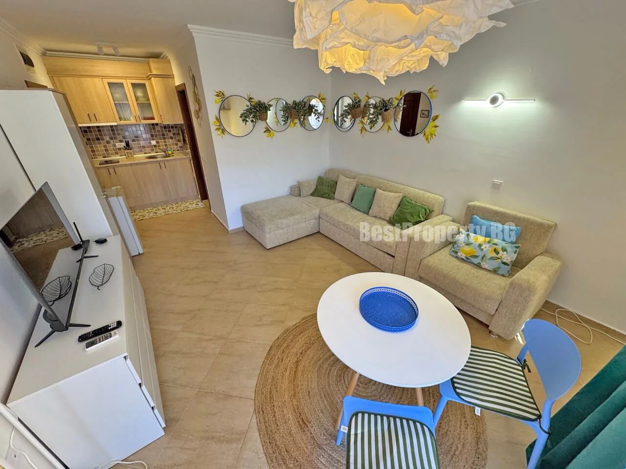 Przytulny apartament typu studio 33 m² z balkonem – Antonia – Święty Włas
