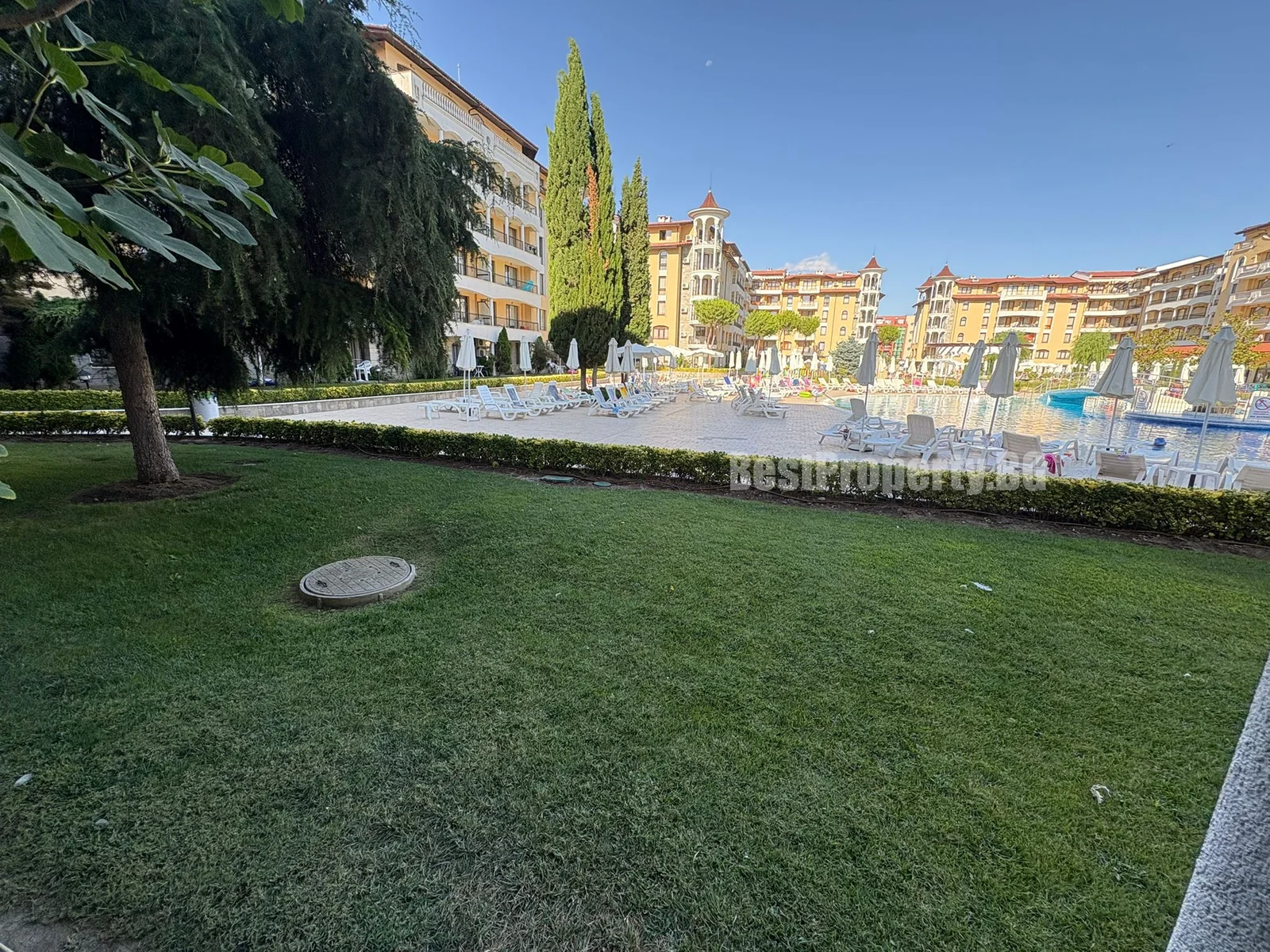 Przestronny apartament z 1 sypialnią i tarasem – Royal Sun – Słoneczny Brzeg