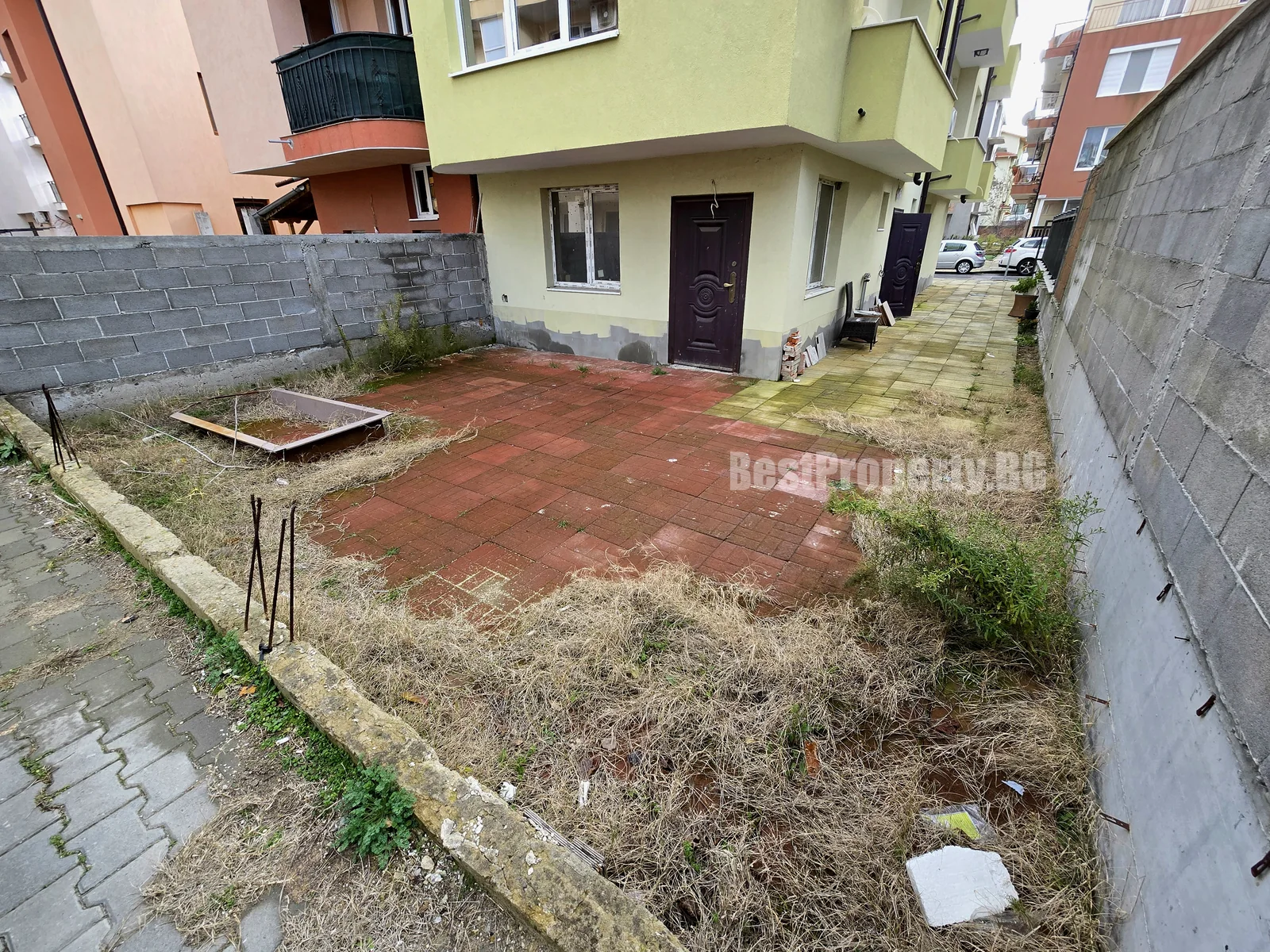 Studio z własnym ogródkiem w Cherno More 2 – Nessebar, 22 m² – Nessebar