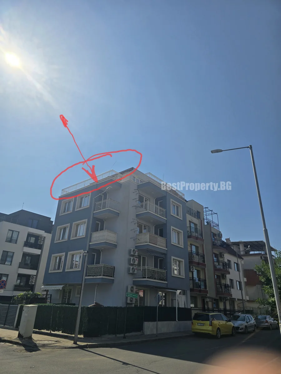 Студия с большой панорамной террасой в Черно Море 2 - Несебр, 52 м² – Несебр
